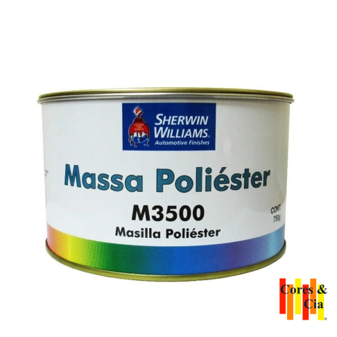 MASSA POLIESTER M3500 LAZZURIL 750G