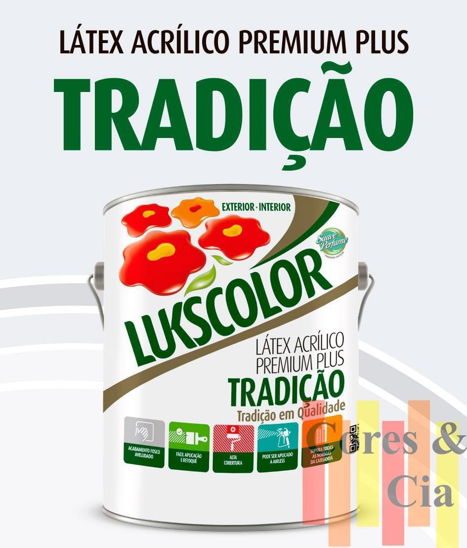 ACRÍLICO TRADIÇÃO PREMIUM PLUS LUKSCOLOR TERRACOTA 3,6L